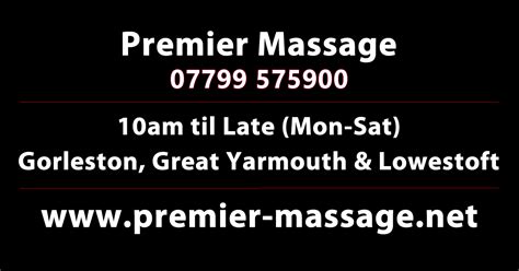 Erotic massage Great Yarmouth